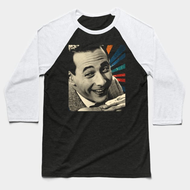 sketc vintage herman - pee wee Baseball T-Shirt by ArmandoApparel